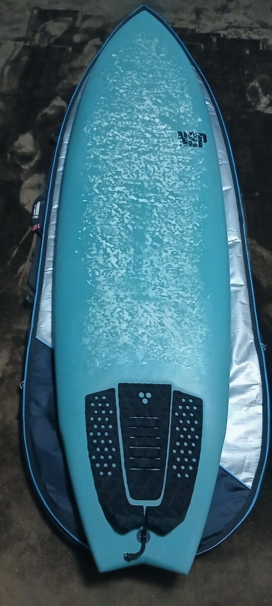 【美品】NSP PROTECH Fish 6'4 40.2L O&Eハードケース付 リペア歴なし サーフボード拍卖