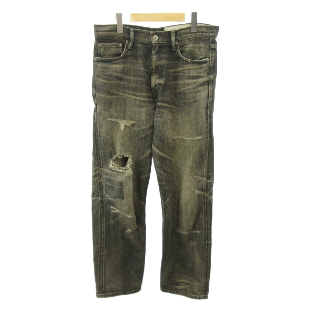 ネイバーフッド NEIGHBORHOOD 美品 25AW SAVAGE DENIM DP BASIC PANTS サベージデニム パンツ ジーンズ ストレート S拍卖