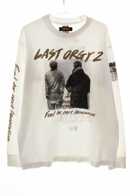 ヒューマンメイド HUMAN MADE × UNDERCOVER 22SS LAST ORGY 2 T-SHIRT WHITE M アンダーカバー ラストオージー ロンT 長袖 ホワイト ☆AA拍卖