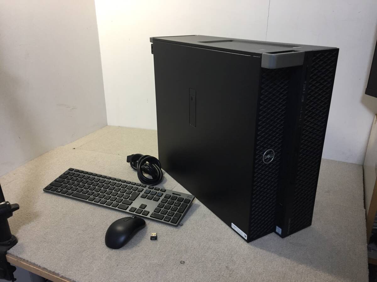 【1】DELL Precision 5820 Tower Xeon W-2133 3.6GHz/RTX 5000/メモリ 64GB/SSD 512GB/Windows 11 pro拍卖