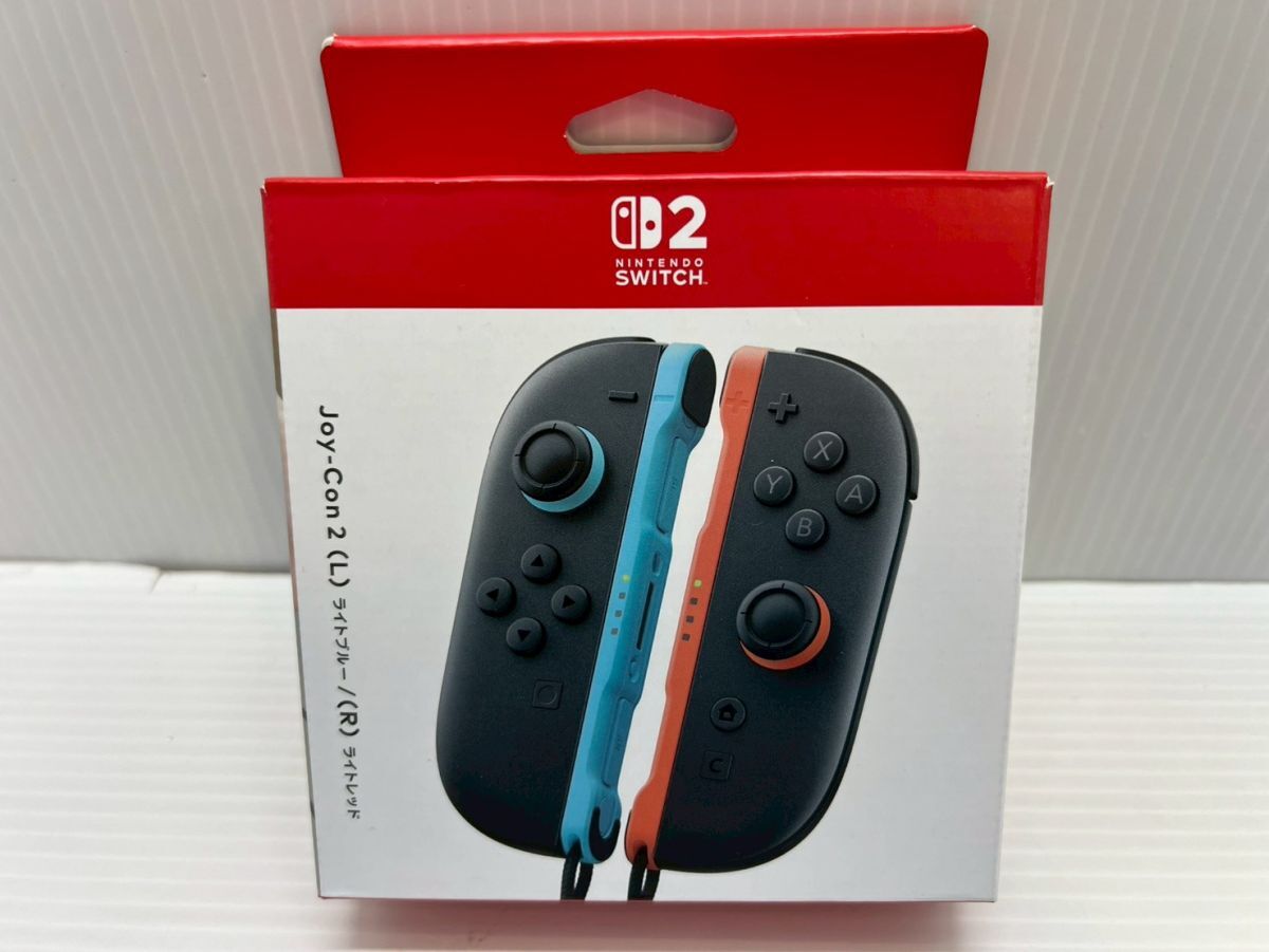 SD2559-260606-044【美中古】任天堂 スイッチ2 Joy-con 2 ライトブルー/ライトレッド ジョイコン拍卖