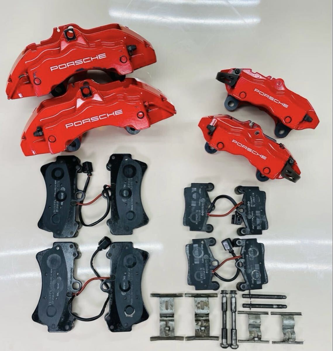 ポルシェ PORSCHE カイエン カイエンターボ ブレンボ Brembo キャリパー 美品 Z18 流用拍卖