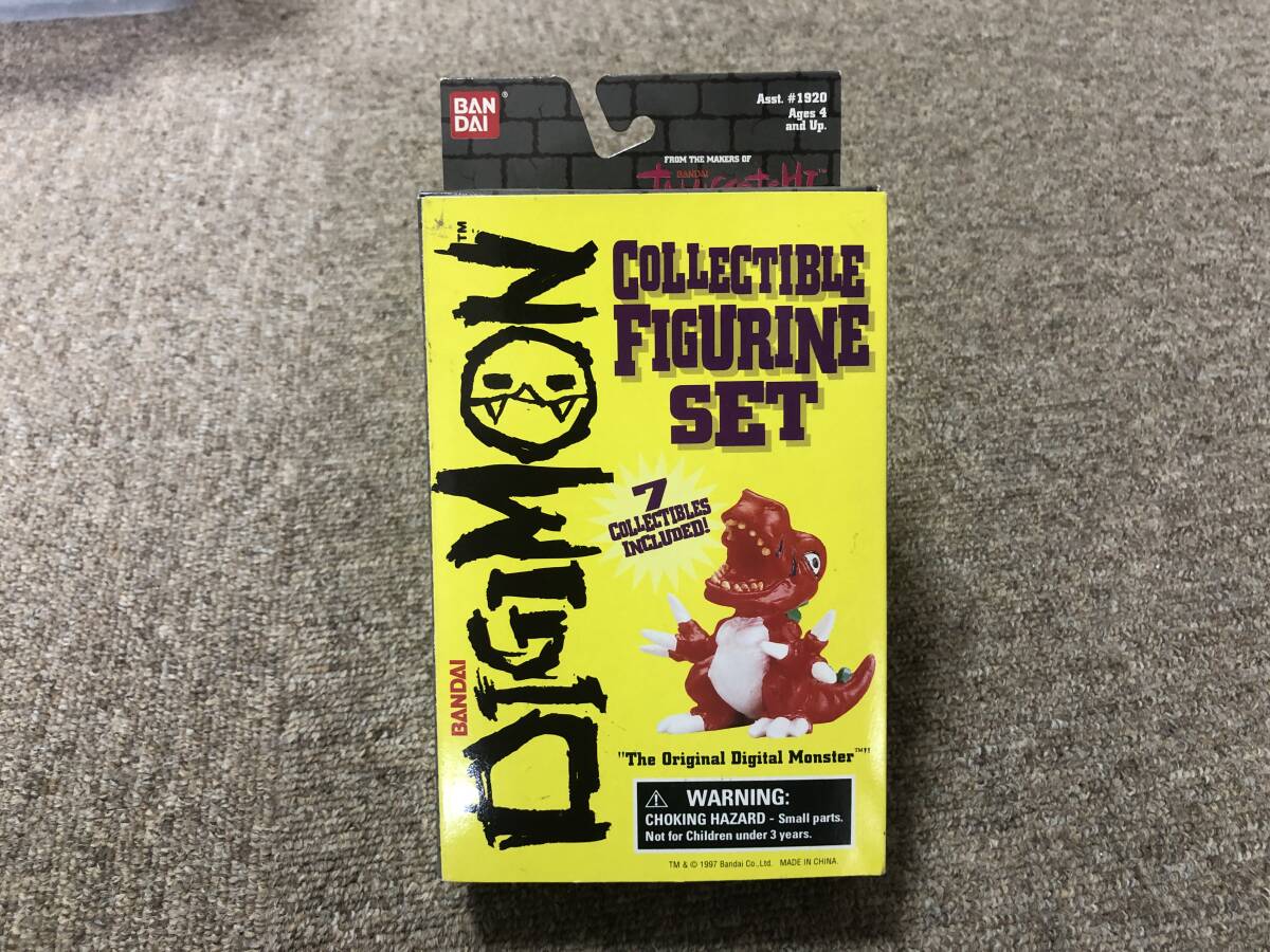 【未開封・当時物】デジモン フィギュアセット Item#1922 1997年 バンダイ 海外版 初期デジモン レア 希少拍卖