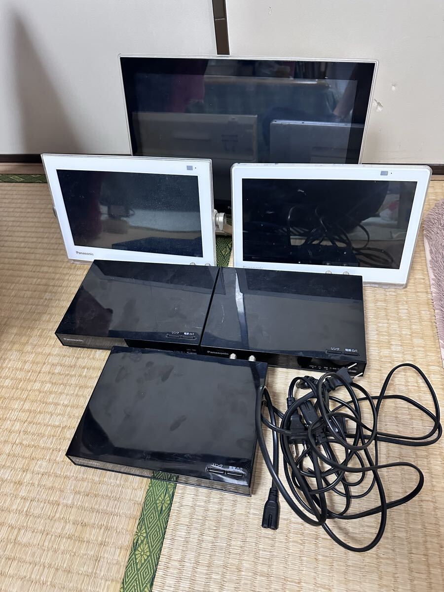 Panasonic プライベートビエラ ポータブルテレビ UN-T8S T5S E5S 10TD6D 10E7D JD15T3 モニター レコーダー 1円 ジャンク まとめ売り拍卖