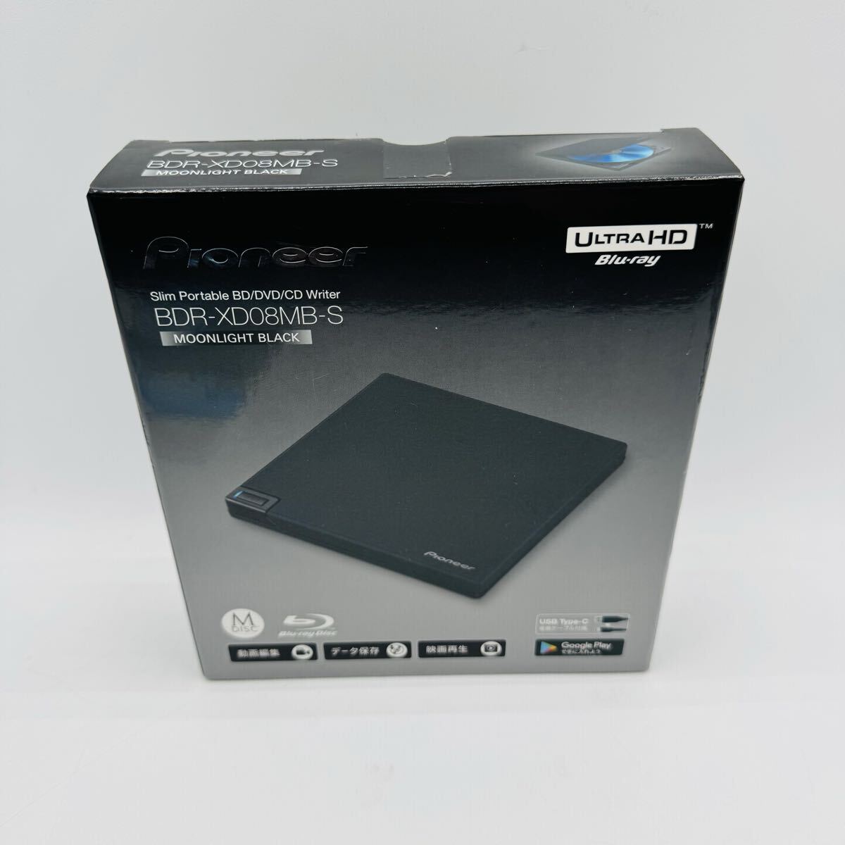 【未使用】Pioneer BDR-XD08MB-S ブルーレイディスクドライブ拍卖