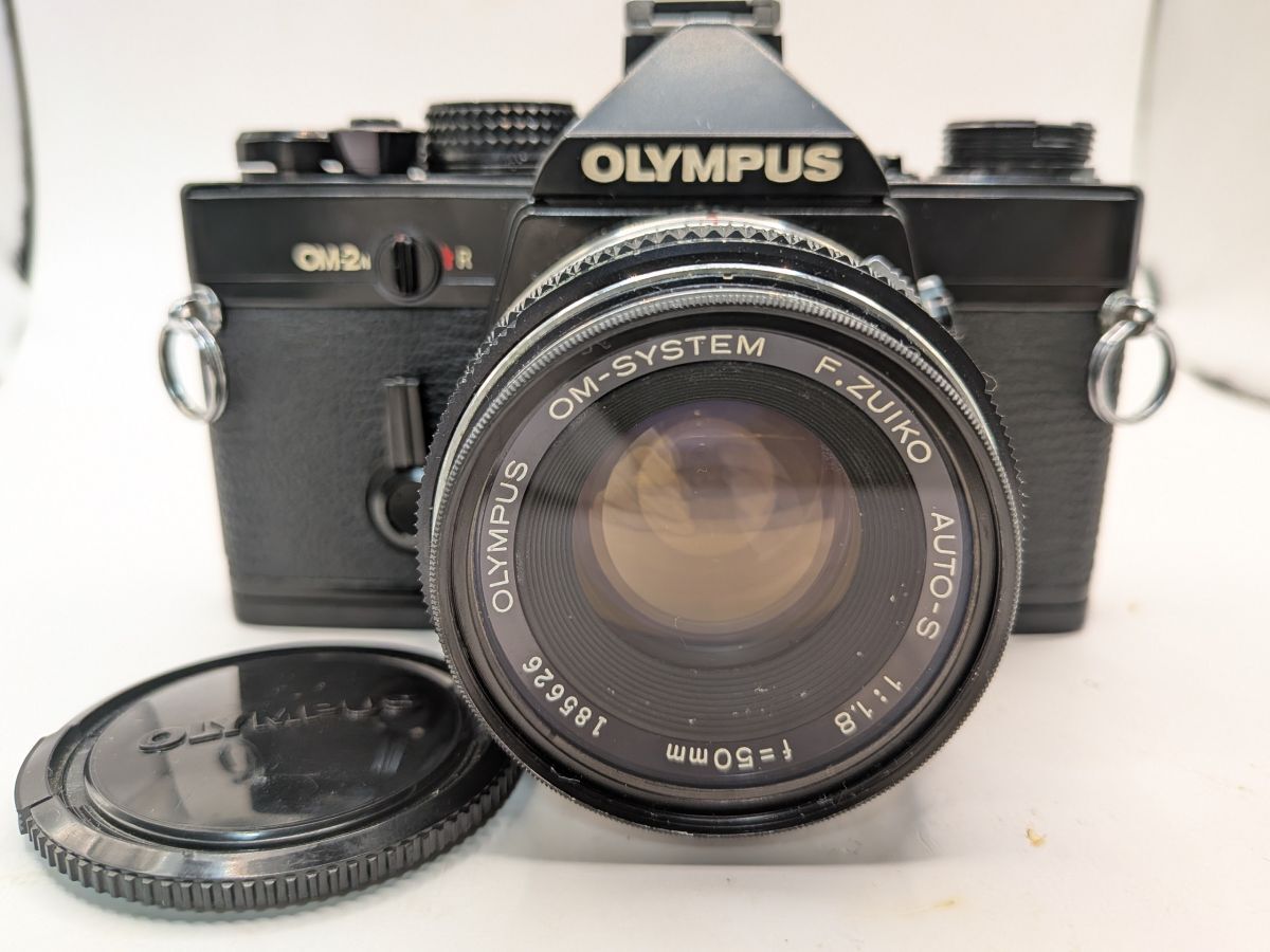 ★実用美品★ オリンパス OLYMPUS OM-2N ブラック + F.ZUIKO AUTO-S 50mm F1.8 レンズセット #7420_16_11ou拍卖