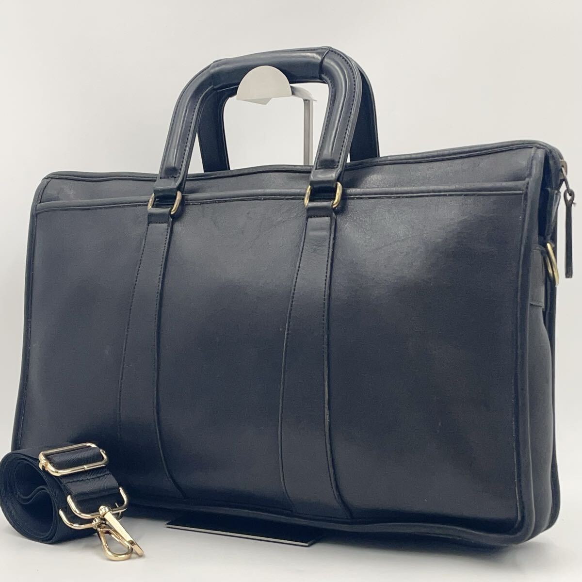 【極美品】OLD COACH オールドコーチ 5282 ビジネスバッグ ブリーフケース 書類 ショルダーバッグ 斜め掛け クロスボディバッグ 2way拍卖