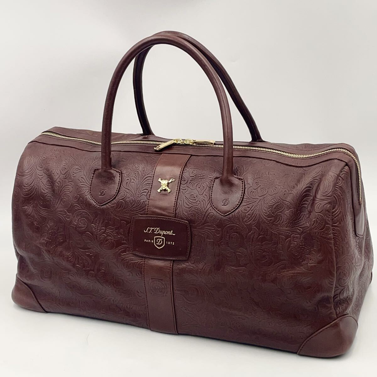 【定価14万/極美品/入手困難】S.T. Dupont エスティーデュポン パイレーツ・オブ・カリビアン コジーバッグ ボストンバッグ 旅行 ゴルフ拍卖