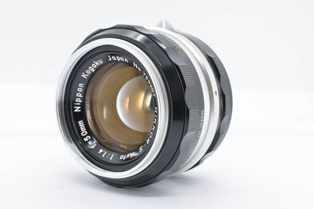 Nikon ニコン Auto Nikkor S Non Ai 50mm f/1.4 Prime Lens マニュアル フォーカス 単焦点 標準 レンズ 日本光学 TN9930601P拍卖
