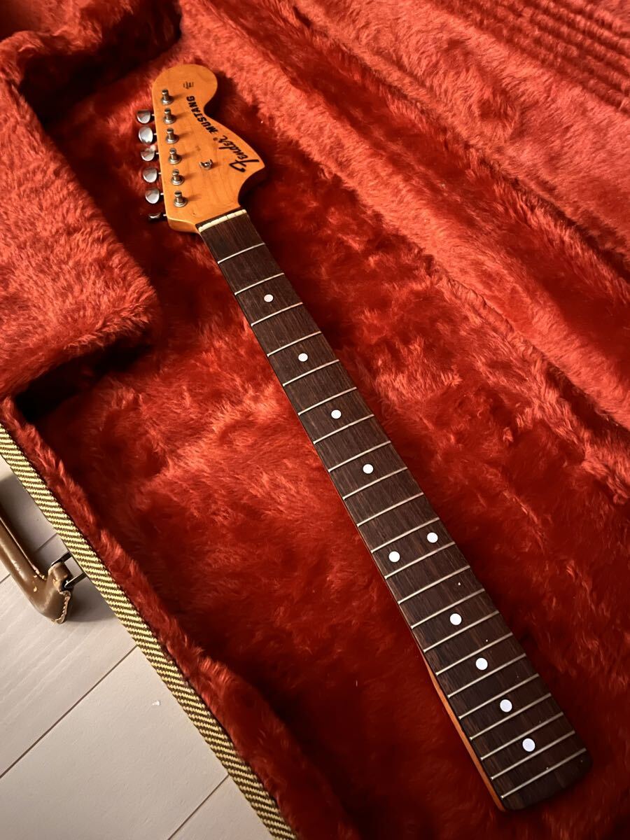 1円スタート! 人気のフジゲン製造期! Tシリアル+MIJ表記 Fender Japan Mustang MG-69 フェンダージャパン ムスタング ネック 入札条件有拍卖