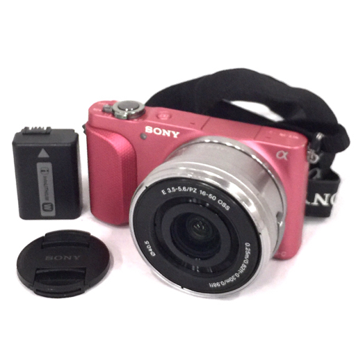 1円 SONY NEX-3N SELP1650 ミラーレス一眼 デジカメ ソニー ズームレンズ 光学機器 L151646拍卖