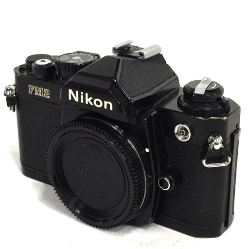 1円 Nikon new FM2 ブラック 一眼レフ フィルムカメラ ニコン 光学機器 動作確認済み M101240拍卖