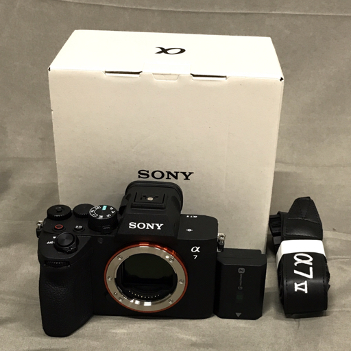 1円 SONY α7 V ILCE-7M5 ボディ ソニー ミラーレス一眼 デジカメ 光学機器 動作確認済み シャッター回数 2,187枚拍卖