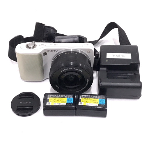 1円 SONY NEX-3 SELP 1650 ソニー ミラーレス一眼 デジタルカメラ ズームレンズ 光学機器 動作確認済み拍卖