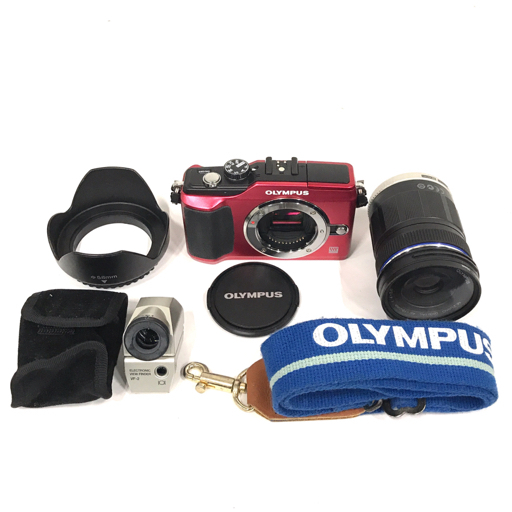 1円 OLYMPUS PEN E-PL2 M.ZUIKO 40-150mm 1:4-5.6 オリンパス ミラーレス一眼 デジカメ ズームレンズ 光学機器拍卖