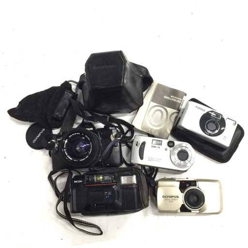 1円 OLYMPUS μ ZOOM 70 DELUXE OM30 フィルムカメラ 含む まとめセット 光学機器 B4459拍卖