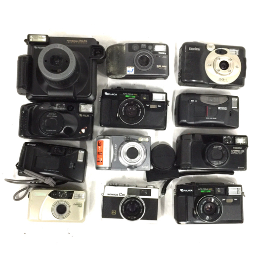 FUJIFILM FOTORAMA 90ACE 他 Canon PowerShot A40 KONICA C35 等 カメラ 光学機器 まとめセット L212032-2拍卖