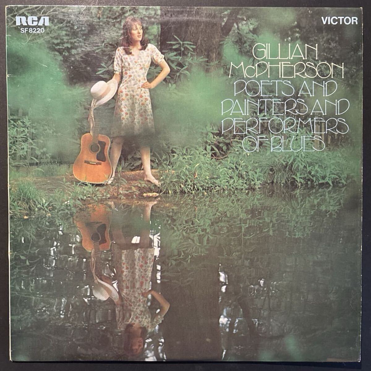英rca【希少UKオリジナル】Gillian McPherson Poets And Painters And Performers Of Blues * ブリティッシュ・フォークSSW拍卖