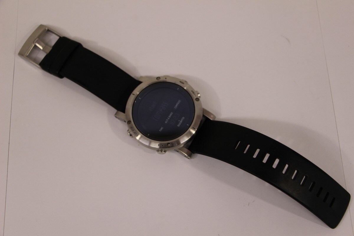 155 k7007 SUUNTO CORE Brushed Steel アウトドアウォッチ 動作品拍卖