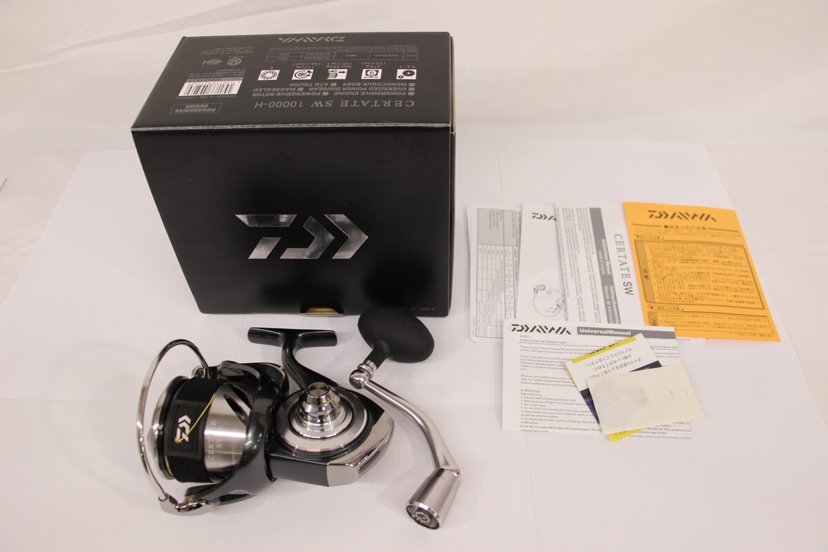 123 k6973 DAIWA ダイワ 26 セルテート SW10000-H スピニングリール 動作品拍卖