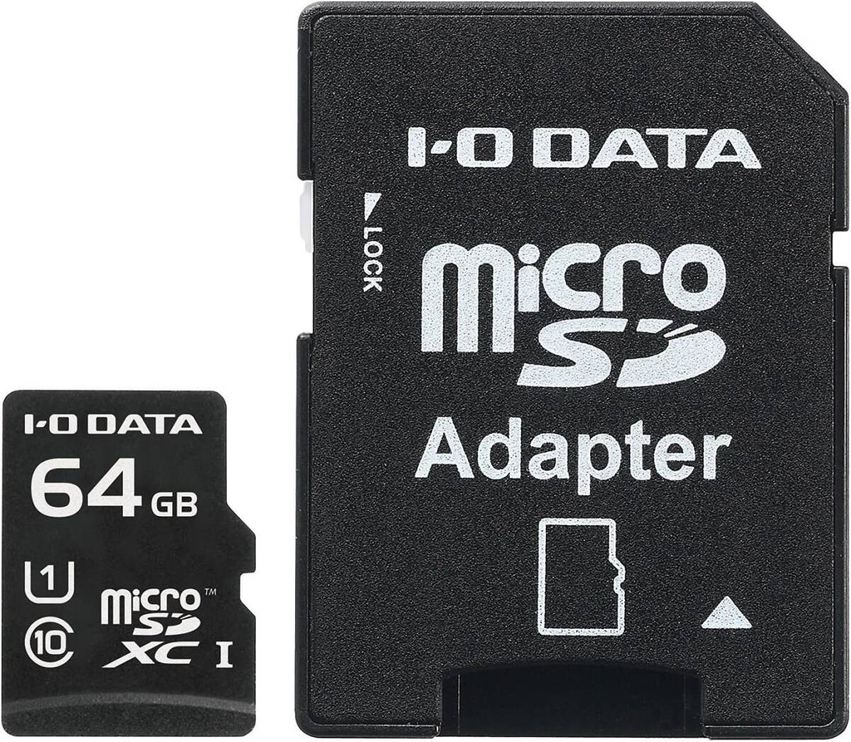 アイ・オー・データ IODATA microSDカード 64GB UHS-I スピードクラス1 Class10 SDXCカード アイオーデータ― EX-MSDU1/64G 記憶媒体 PC拍卖
