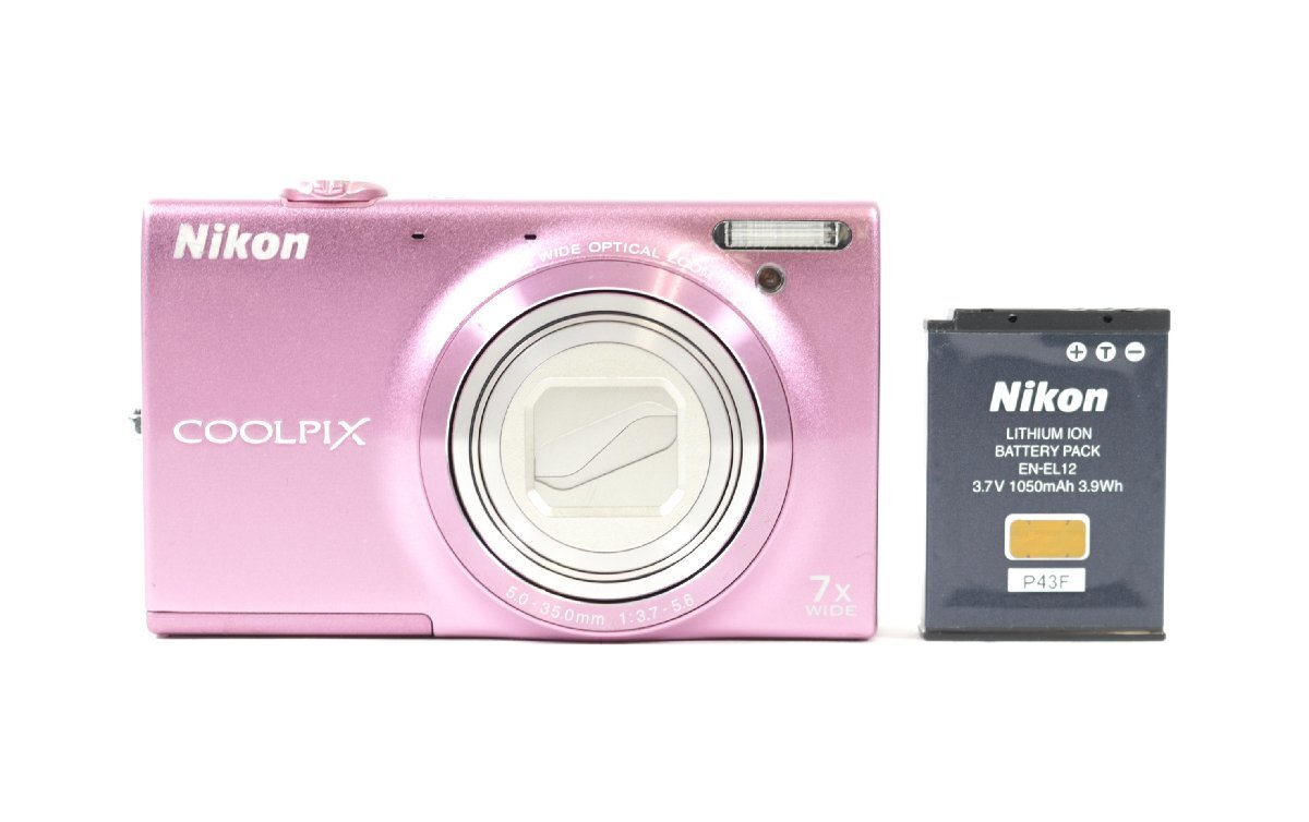 NIKON ニコン COOLPIX S6100 7X WIDE コンパクト デジタル カメラ コンデジ デジカメ 動作未確認 1809-AH拍卖