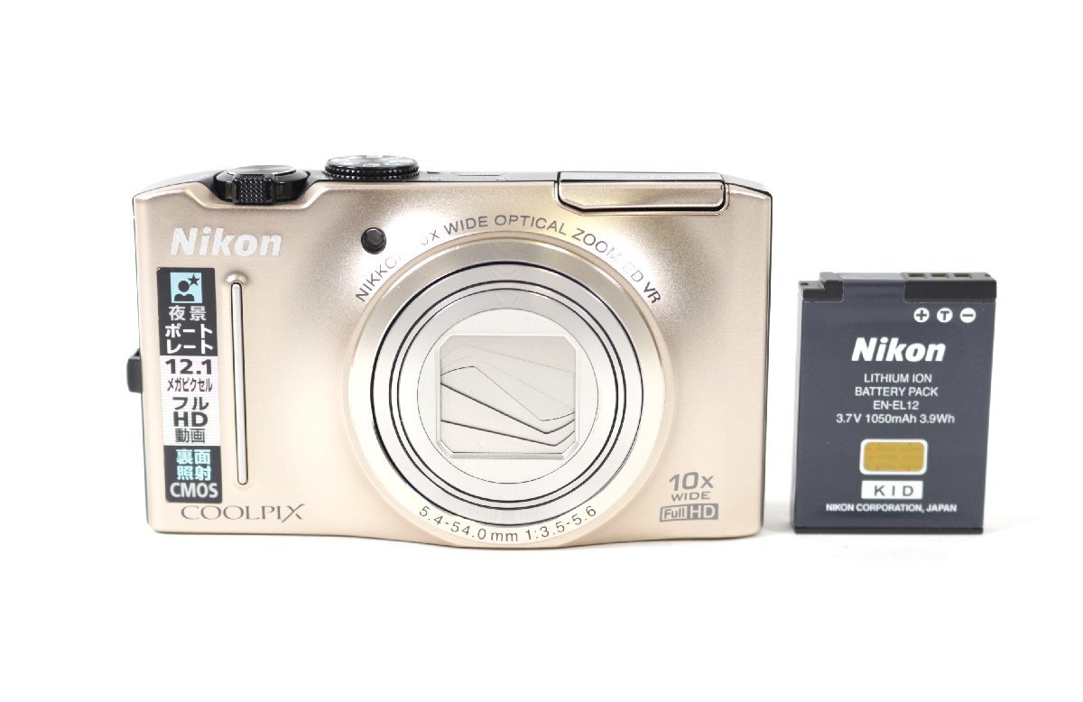 NIKON ニコン COOLPIX S8100 10X WIDE コンパクト デジタル カメラ コンデジ デジカメ 動作未確認 1810-AH拍卖