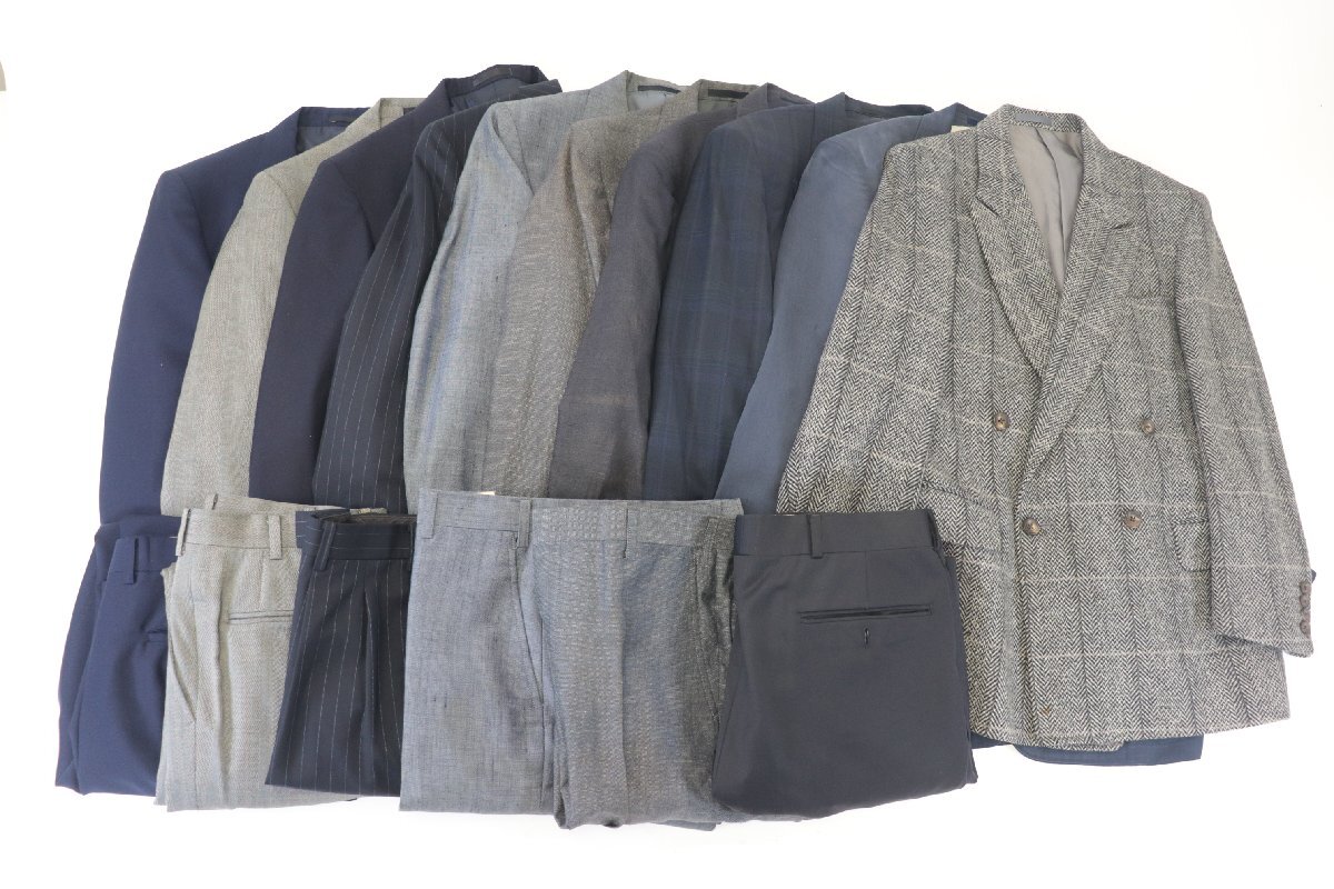 【16点】Burberrys バーバリーズ BURBERRY LONDON スーツ ジャケット スラックス 背広 サイズ A5 BE5 等含 メンズ まとめ売り 1746-AH拍卖