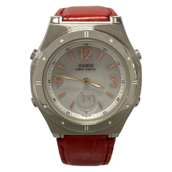 CASIO(カシオ) 腕時計 wave ceptor(ウェーブセプター) LWA-M141 レディース タフソーラー/電波 シルバー拍卖