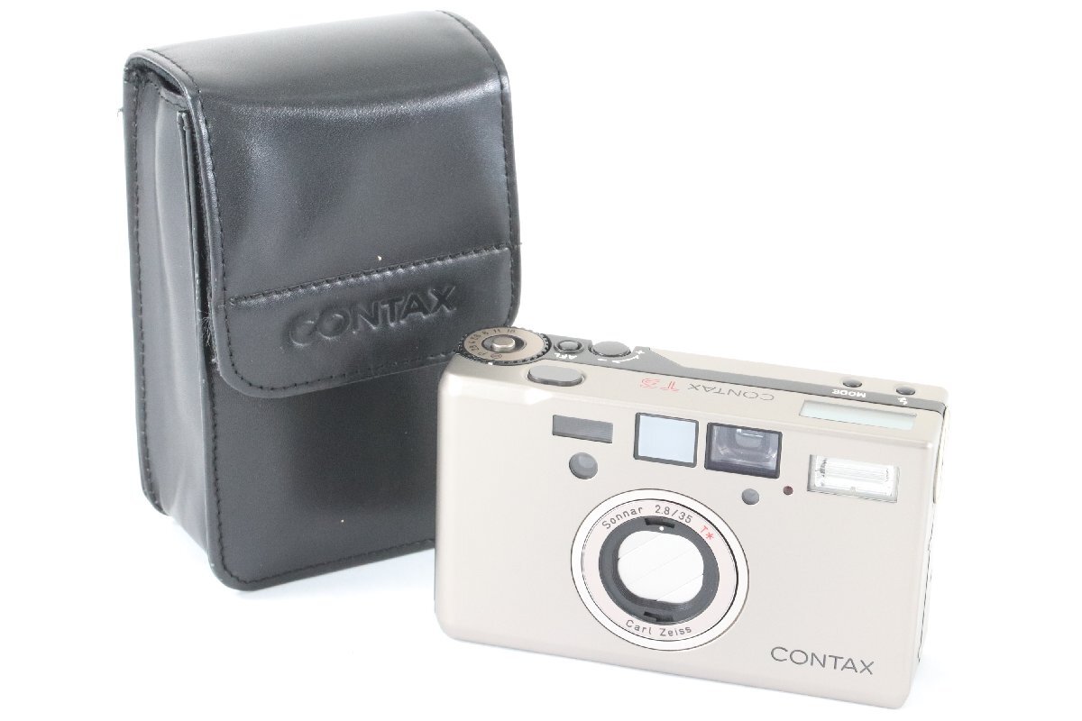 CONTAX コンタックス T3 35mm F2.8 コンパクトフィルムカメラ コレクション 1999-MS拍卖