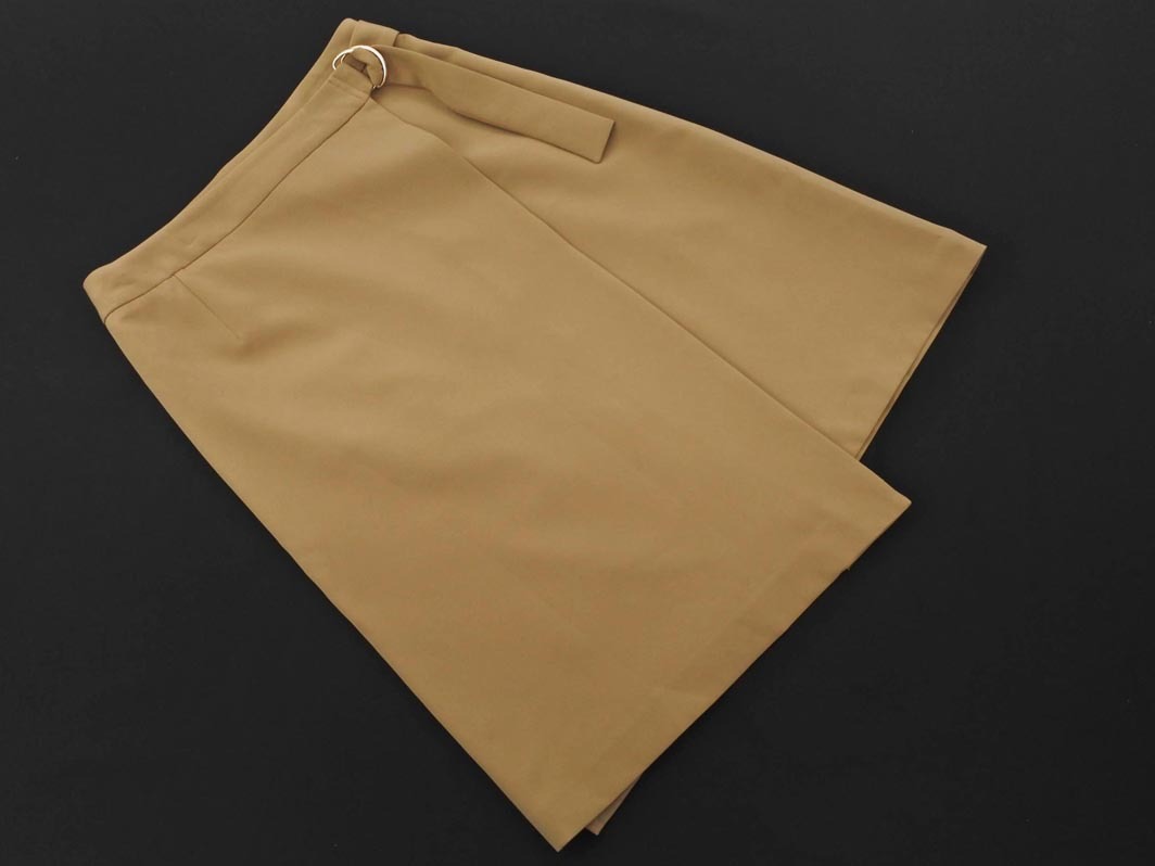 INED イネド 巻き ラップ スカート size11/ベージュ ■■ ☆ gfb7 レディース拍卖