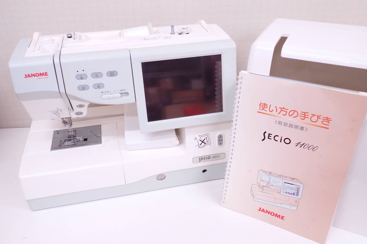 希少 JANOME ジャノメ コンピューターミシン SECIO 11000 MODEL 860型 家庭用ミシン 電動ミシン A05078T拍卖