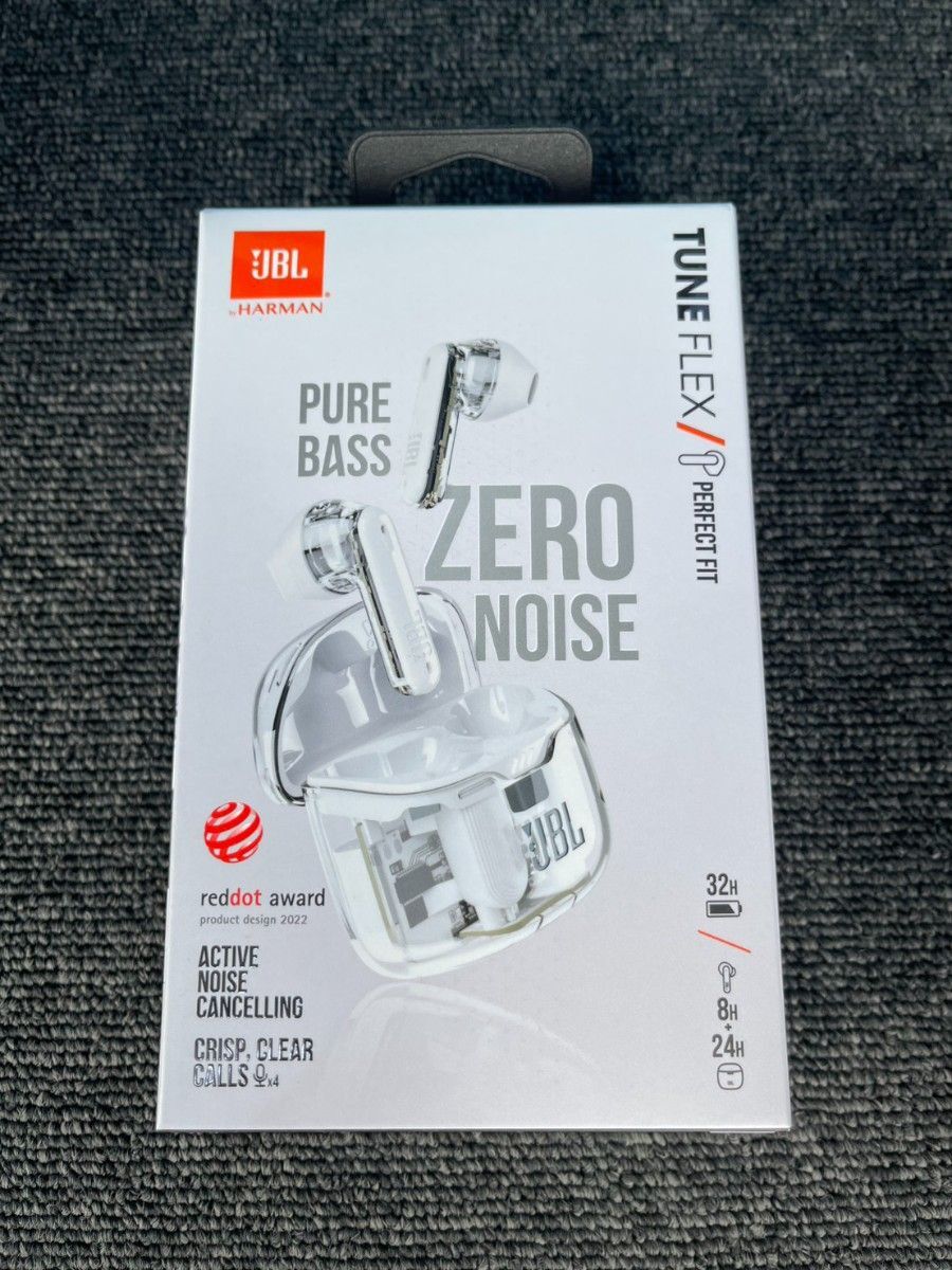 【新品未開封品】JBL TUNE FLEX GHOST ワイヤレスイヤホン拍卖