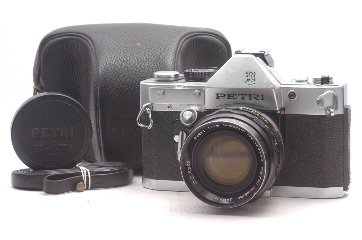 Petri V6 II SLR Film Camera 55mm f1.8 ★ 動作OK! ★ まだまだ使える個体は希少です! ★ さくら堂 ★拍卖