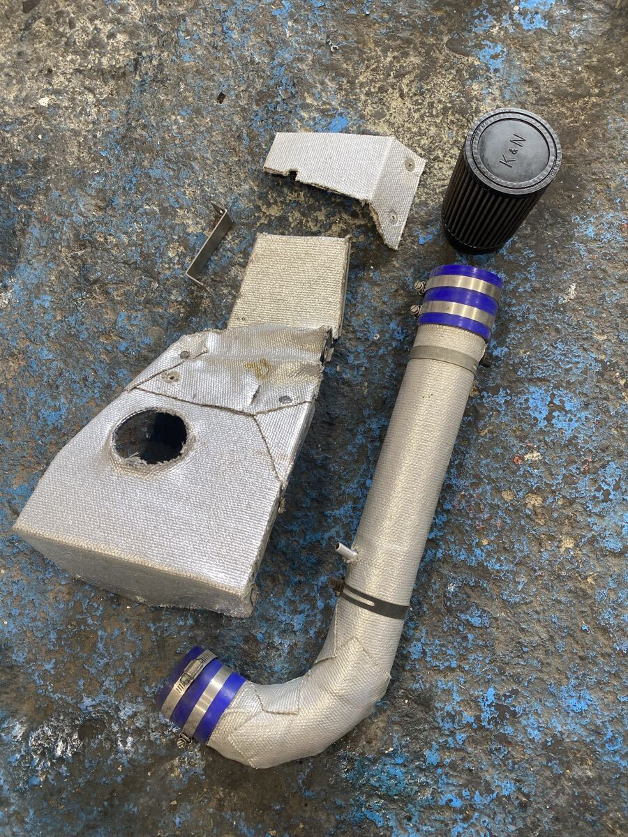社外エアクリ!NB6C NB8C ユーノス ロードスター PitCrewRacing ピットクルーレーシング インテークパイプ K&Nエアクリーナー 遮熱板セット拍卖