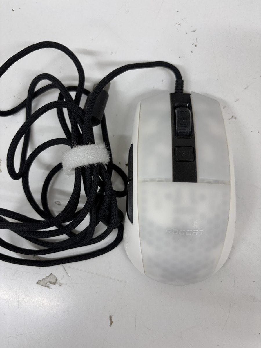 ROCCAT(ロキャット) ROC-11-746 Burst Pro ゲーミングマウス ホワイト拍卖