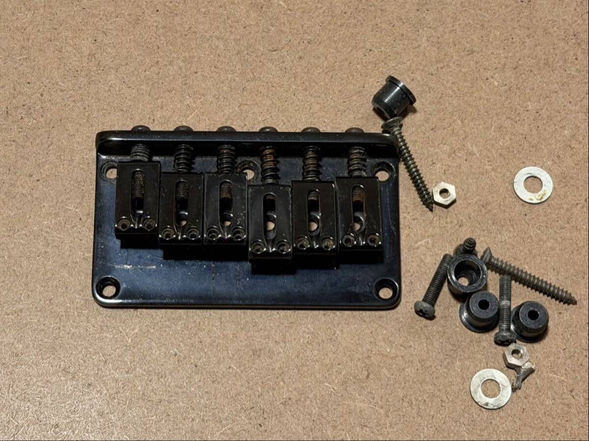 FERNANDES フェルナンデス ブリッジ プロモデル TEJ系 エレキギター パーツ 部品 Guitar Parts Bridge Black拍卖