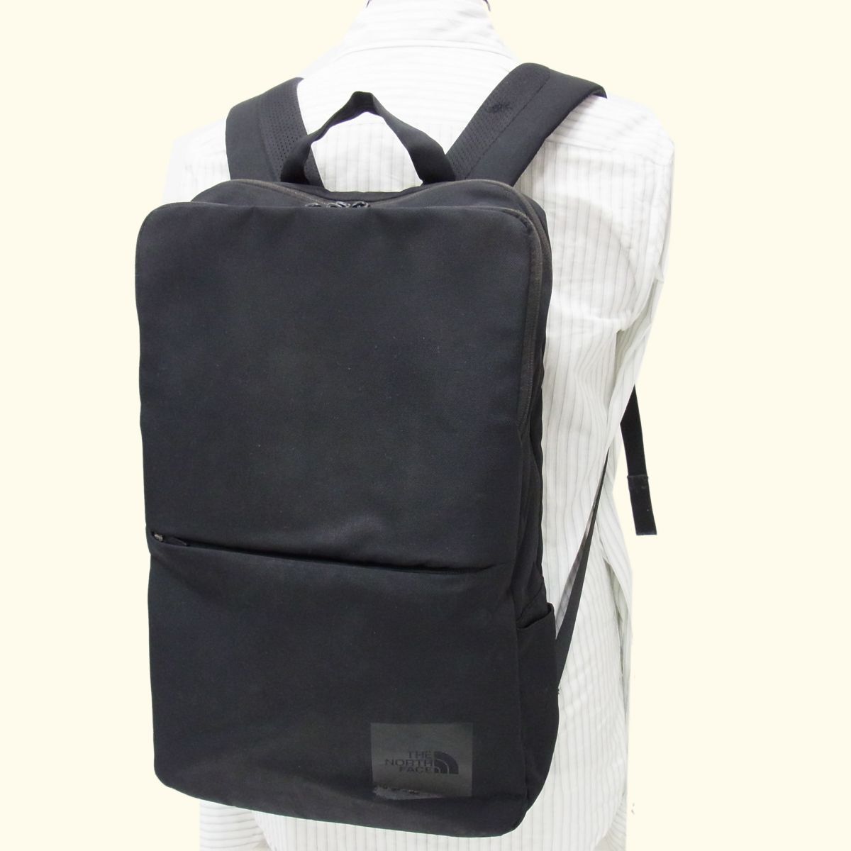 ☆THE NORTH FACE ノースフェイス シャトルデイパックスリム リュック ビジネス バックパック コーデュラ ビジネスリュック 1円スタート拍卖