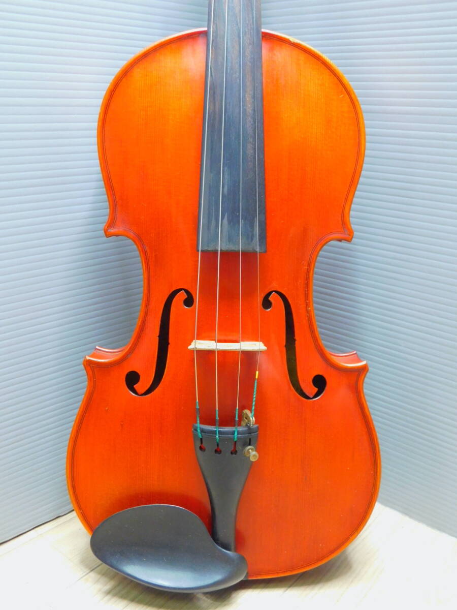 【日本製バイオリン】SUZUKI VIOLIN No.540 4/4 Anno1980 上位機種 虎杢 トラ目 鈴木バイオリン /M633拍卖