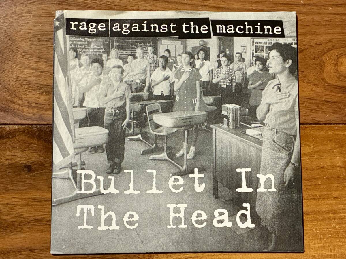 RAGE AGAINST THE MACHINE / BULLET IN THE HEAD 2曲入 7" レコード 中古 ! 拍卖