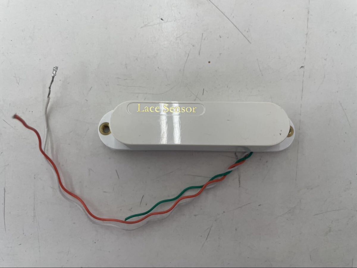 ☆Lace Sensor Gold/White Cover ギター用ピックアップ エリッククラプトン ストラトタイプ 現状品拍卖