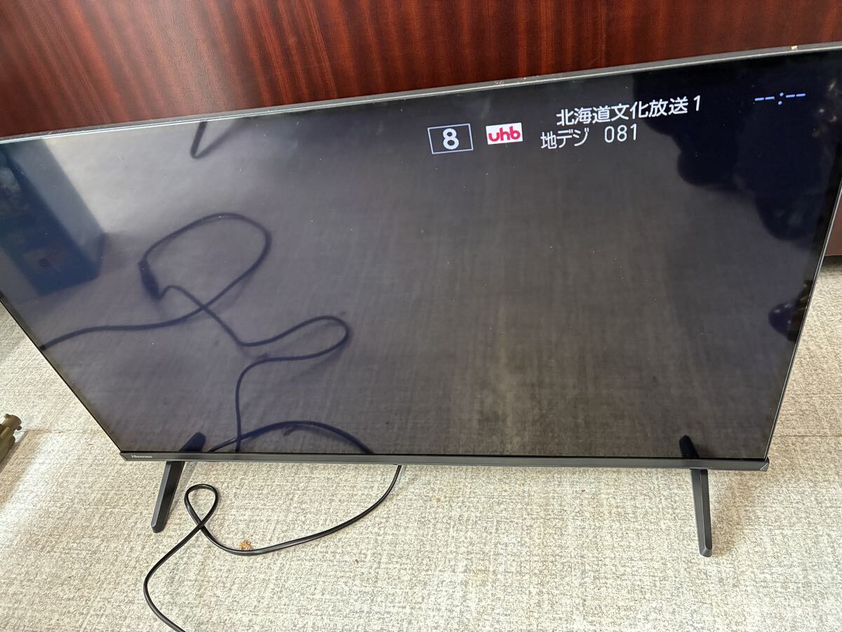 ☆ 2025年製 Hisense ハイセンス 液晶テレビ 32A4R テレビ リモコン無し 札幌市手稲区にて直接引き取り歓迎 ②拍卖