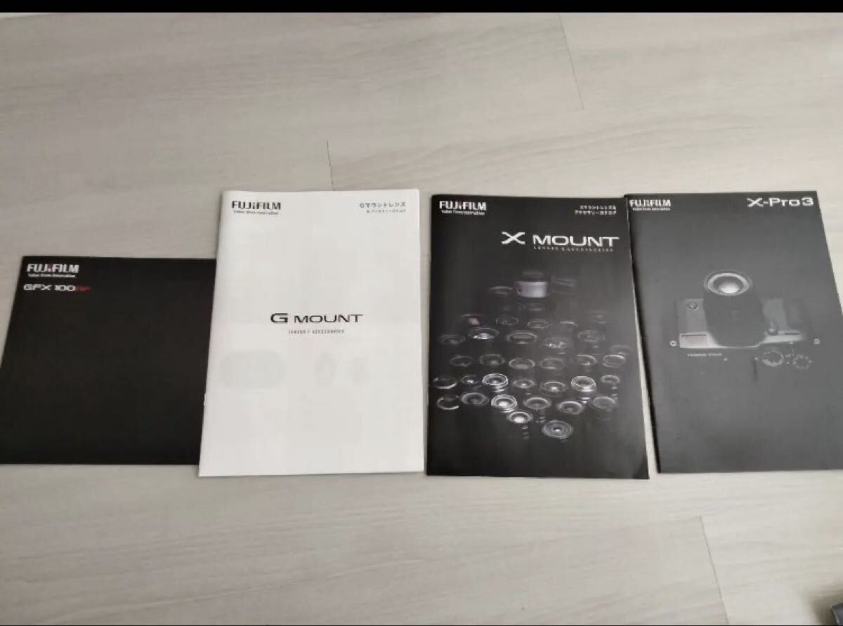 富士フイルム カタログ GFX X-T シリーズ ミラーレス 一眼 ケンコー アクセサリー拍卖