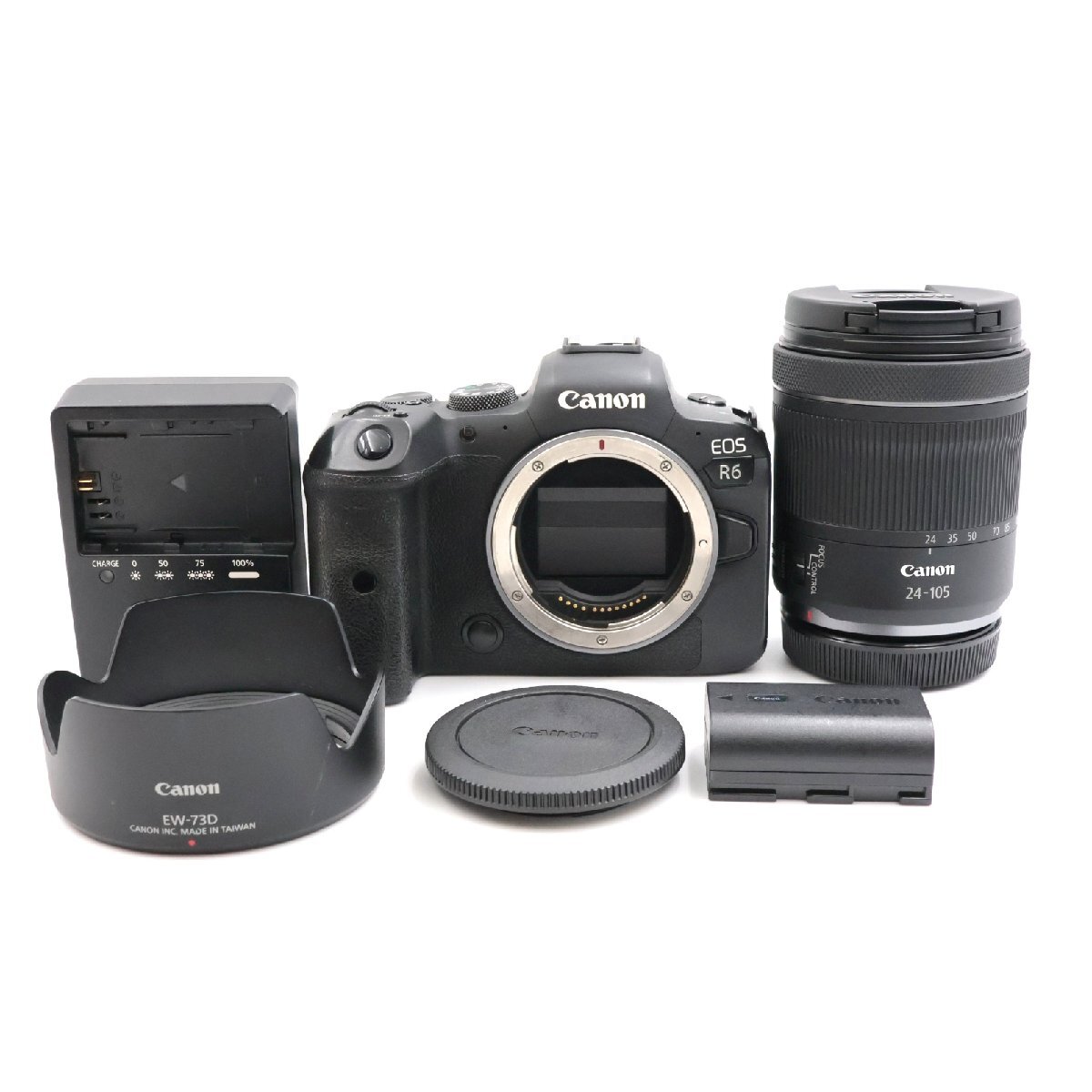 Canon EOS R6 RF24-105 IS STM レンズキット ミラーレス一眼カメラ キヤノン拍卖