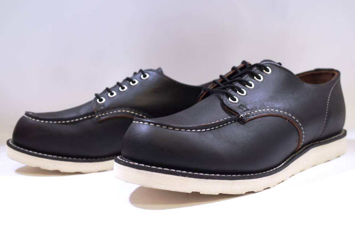 極上茶芯 REDWING 23年製 8090 オックスフォード 希少12D ブラックプレーリー 試着程度のみ!新品同様の極美品!!アイリッシュセッター 9894拍卖