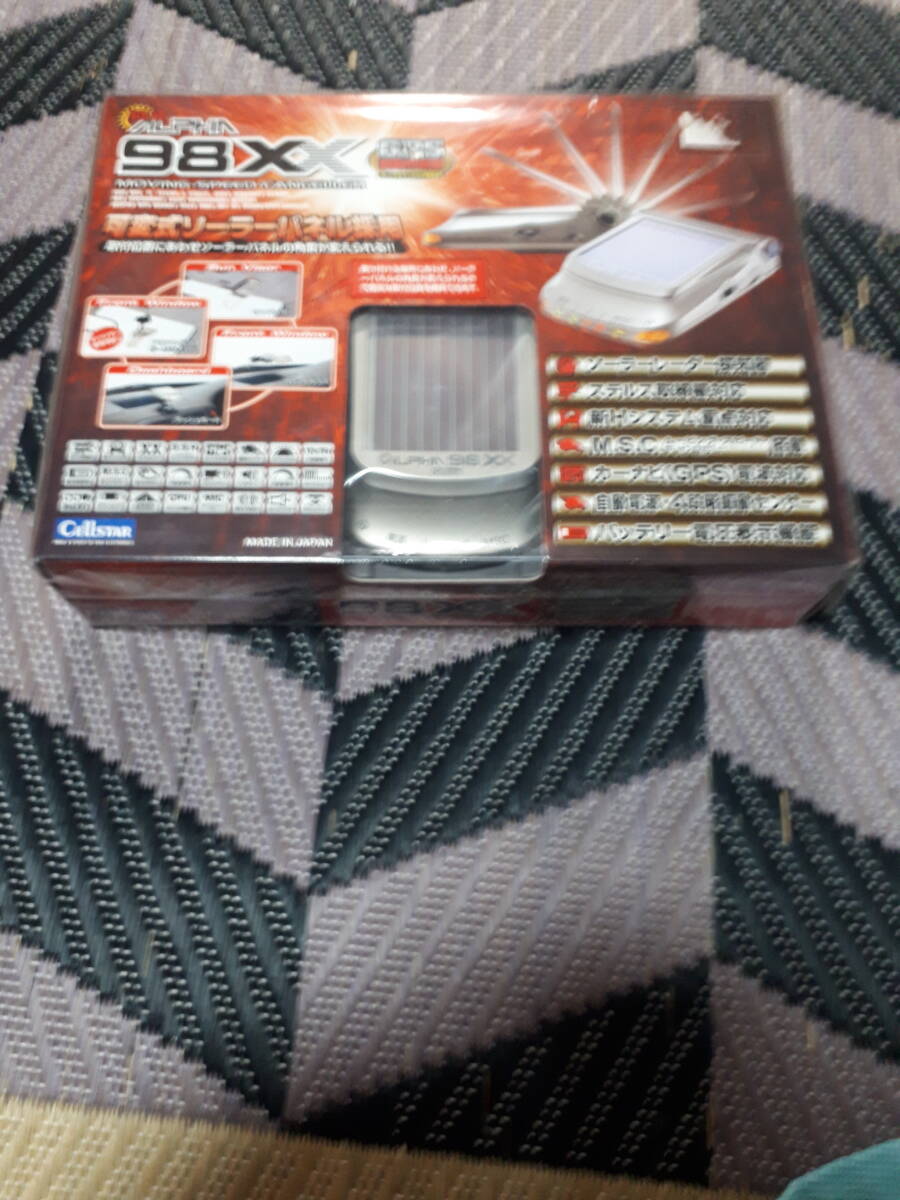 当時物 レトロ セルスター SOLAR ALPHA 98XX 可変式ソーラーパネル レーダー ソーラーレーダー 新品 未開封 現状売り切り 海外拍卖