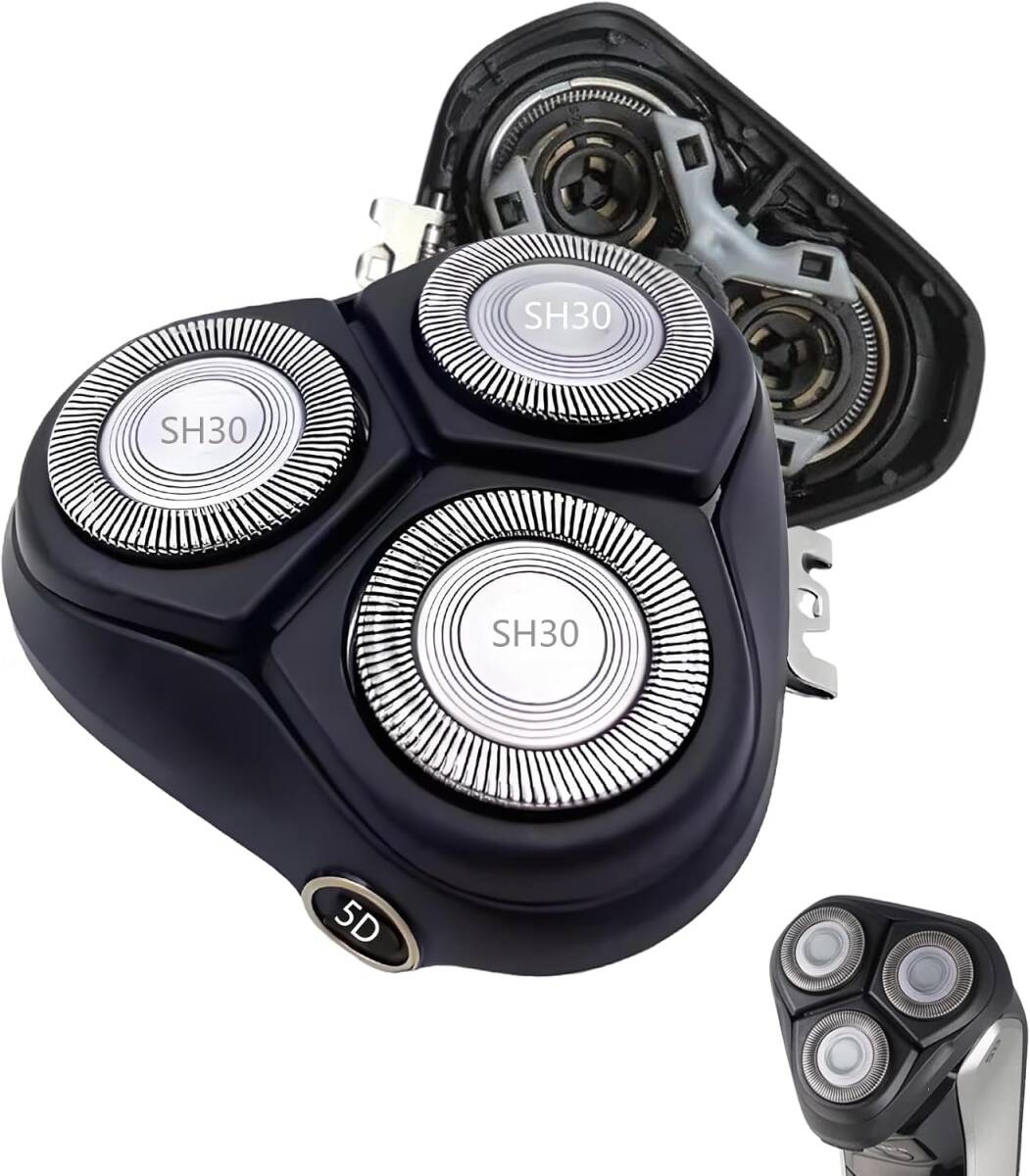 SH30/S3000 シェーバー 替刃 フィリップス Norelco Series3000対応 交換用シェーバーヘッド S3206/S4303モデル用髭剃り 替え刃 0529拍卖