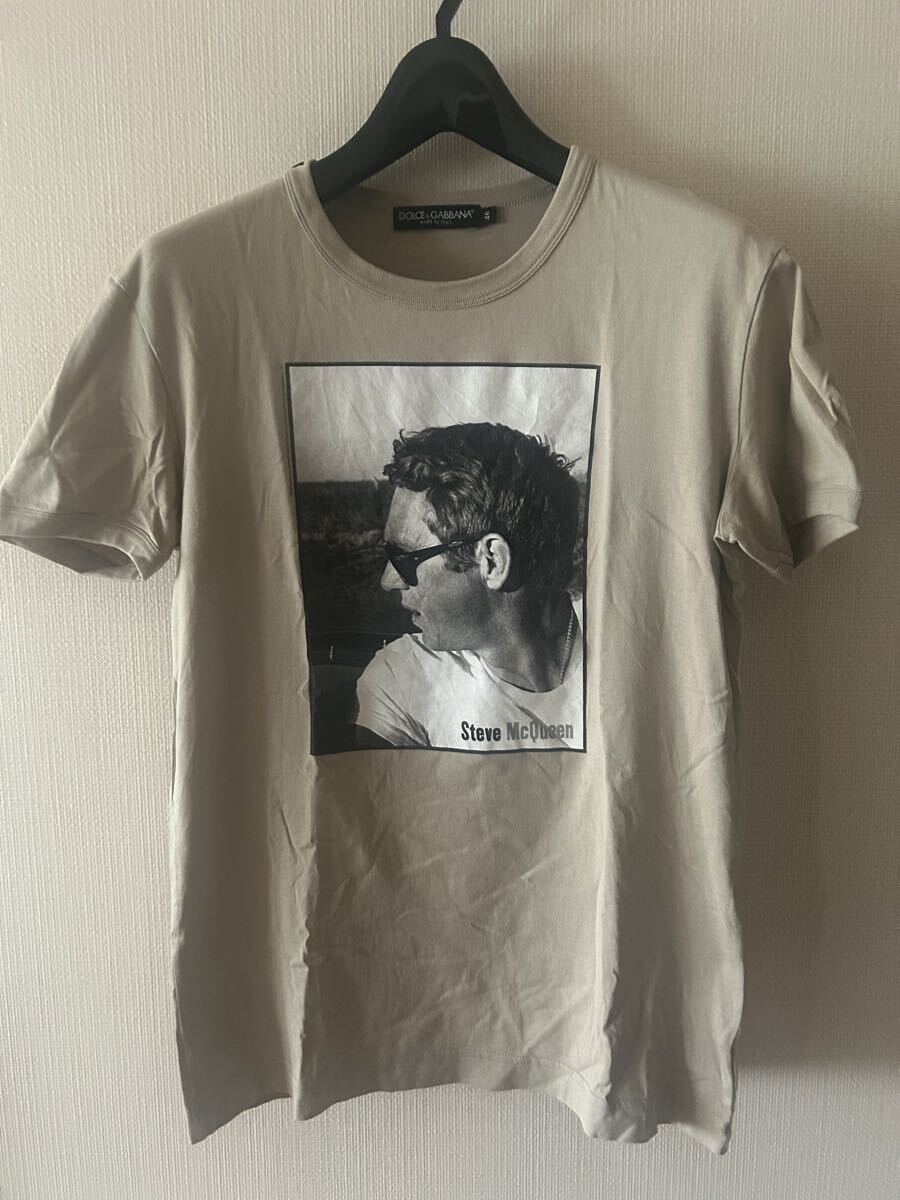 美品・稀少♪ DOLCE&GABBANA ドルチェ&ガッバーナ スティーブ・マックイーン Tシャツ 46 拍卖