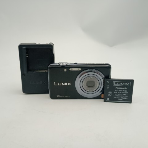 Panasonic LUMIX DMC-FH7 Black コンパクトデジタルカメラ拍卖