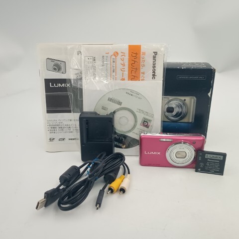 Panasonic LUMIX DMC-FX77 Pink コンパクトデジタルカメラ拍卖